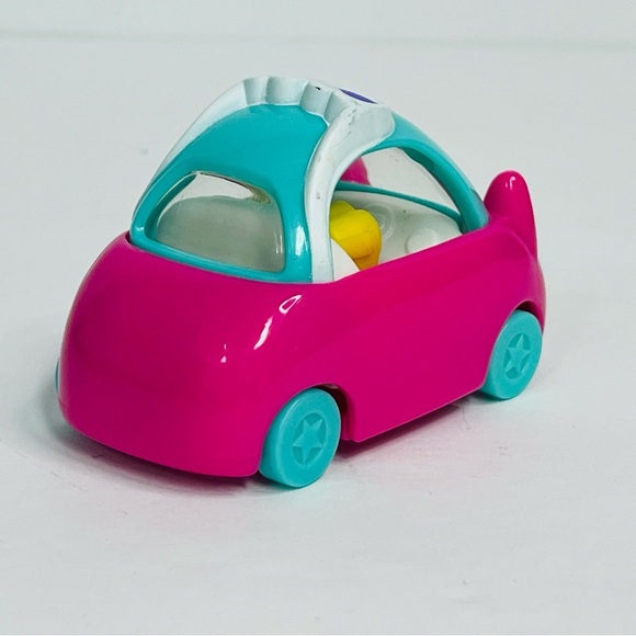 shopkins cutie car mcdonalds restaurant fast food pink teal - Picture 3 of 6